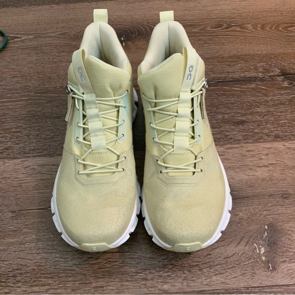 On cloud running Womens hi sneakers yellow 8 - Picture 7 of 7
